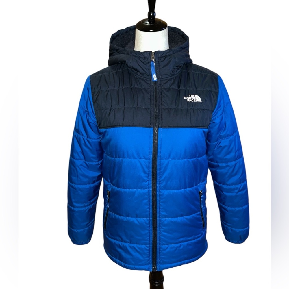 The North Face reversible jacket. Big kid. Size: L (14-16)